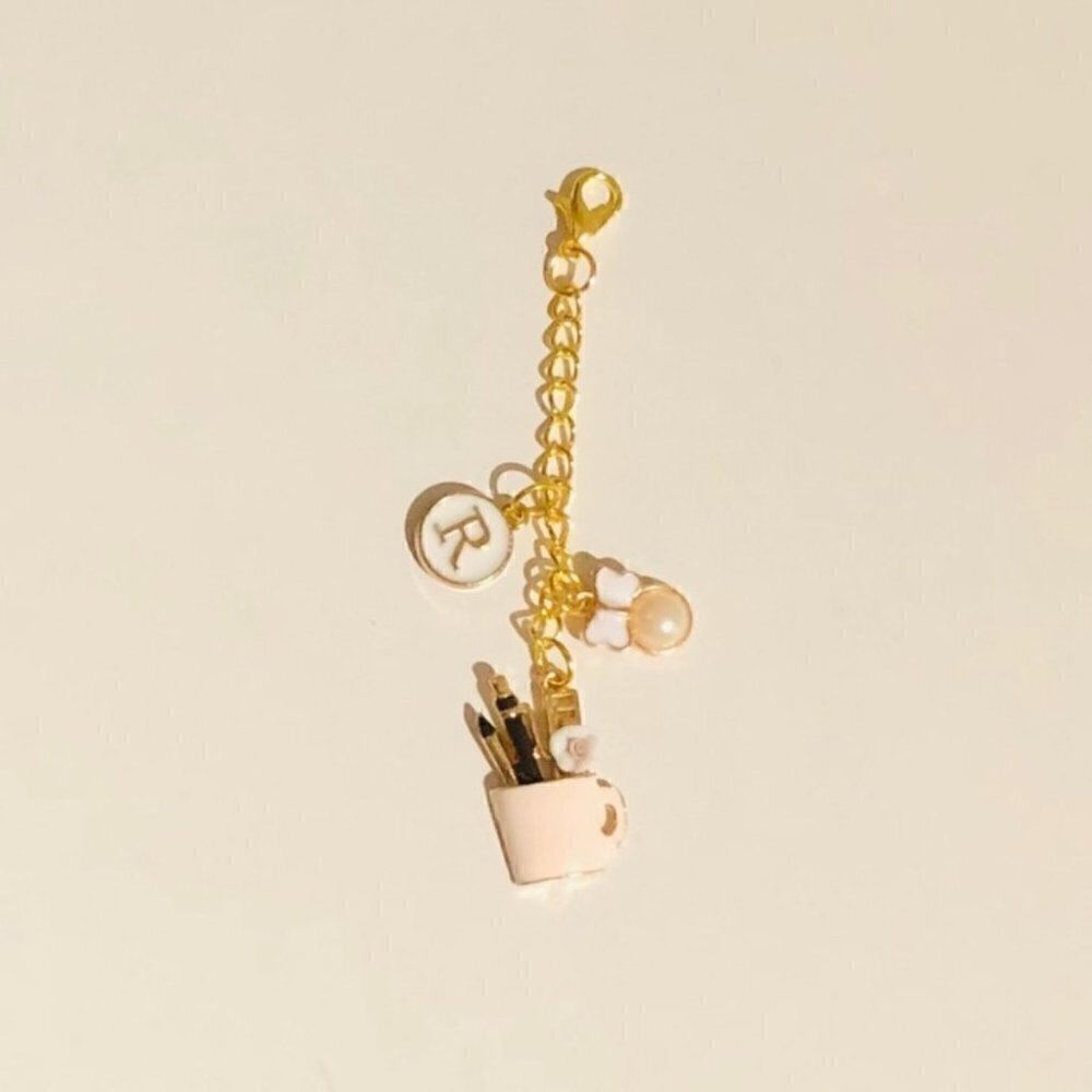 𝅺personalized Agenda Charm dangle